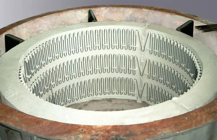 heating module-from-vacuum-formed-fiber-formed-parts